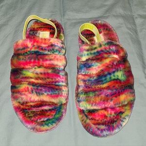 UGG Fluff Yeah Pixelate Slipper